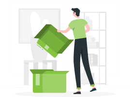 Confirm the Storage Fee, Rental Period, and Terms